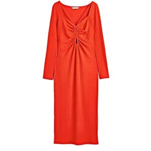 H&M Cut out Knit Bodycon Dress